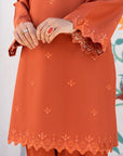 KEHKSHAN ( 2 PCS EMBROIDERED CO-ORD SET )