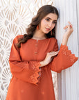 KEHKSHAN ( 2 PCS EMBROIDERED CO-ORD SET )