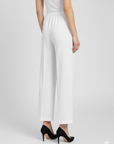 White Plazo Trouser