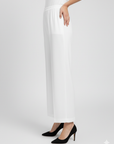 White Plazo Trouser