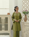 GREEN HAZE CO-ORD SET